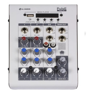 Mesa De Som Ll Audio Pulse402 - 4 Canais/bluetooth Mesa De Som Ll Audio Pulse402 - 4 Canais/bluetooth
