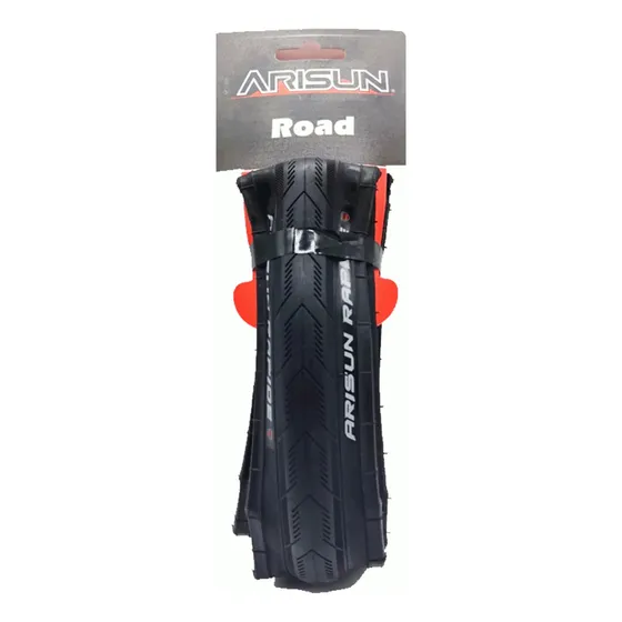 Pneu Tsw Arisun Rapide Road Speed 700x28 Kevlar 60 Tpi Cor Preto