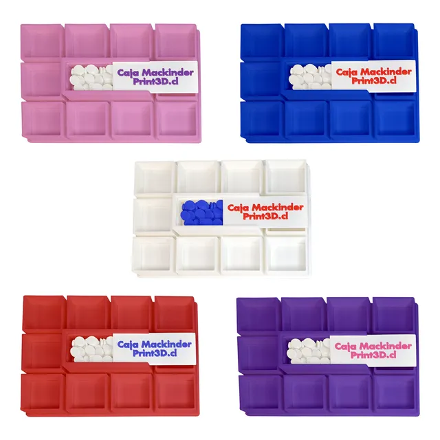 Caja Mackinder Personalizada + 100 Fichas