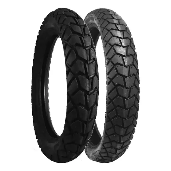Par Pneu Xr Tornado 250/ Xre300 120-80-18 + 90-90-21 Maggion