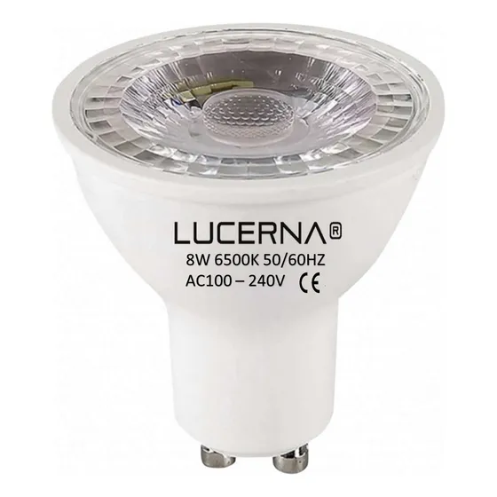 Bombillo Led Gu10 Dicroico 8w 6500k Luz Fria Socate Gu10