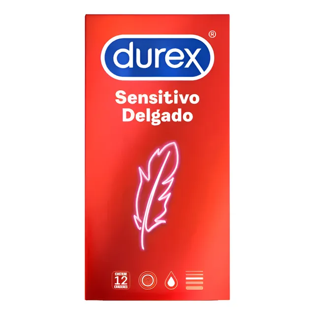Preservativos Durex Sensitivo Delgado Pack X18 Condones