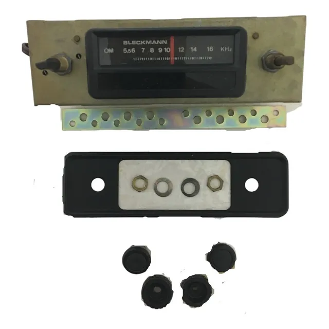 Rádio Bleckmann Antigo 12v Fusca Tl Brasília Sp2 Variant 