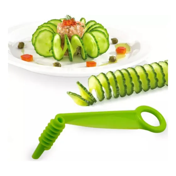 Cortador Rebanador En Espiral De Vegetales Y Frutas