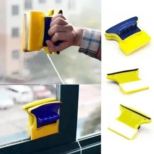 Limpia Vidrios Magnetico Seca Ventanas Limpiavidrios Iman