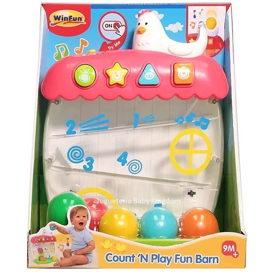 Centro De Actividades Laberinto De Bolitas Juego Para Bebe