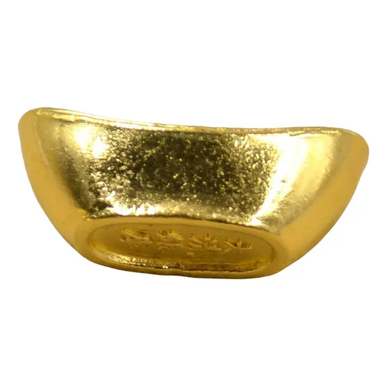 Robmar China-lingote Trae Suerte-riqueza-bañado Oro24k-2024 