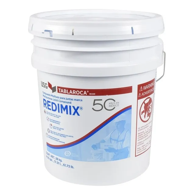 Usg Redimix Compuesto Multiuso Para Juntas Blanco 28 Kg