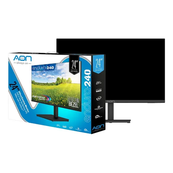 Monitor 24 Aon Endura-240 100hz Sin Bordes Ips