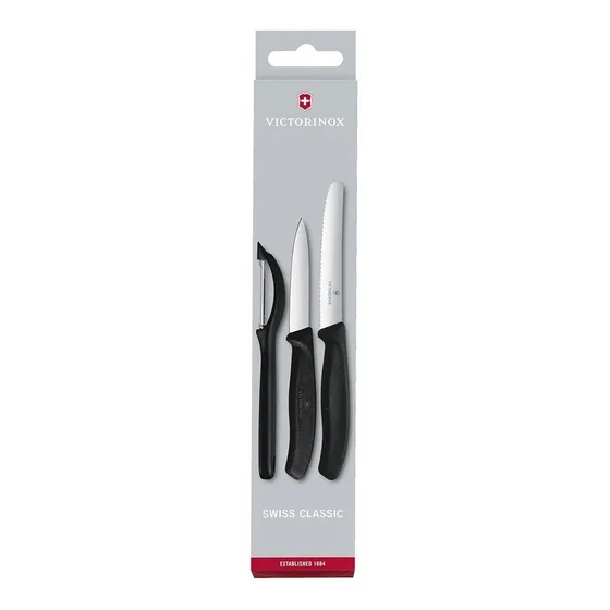 Set Cuchillos Mondadores Swiss Classic Con Pelador, 3 Pzs