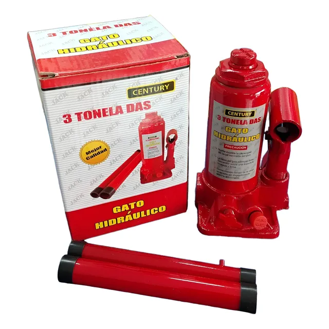 Gata Hidraulica Tipo Botella 3 Toneladas