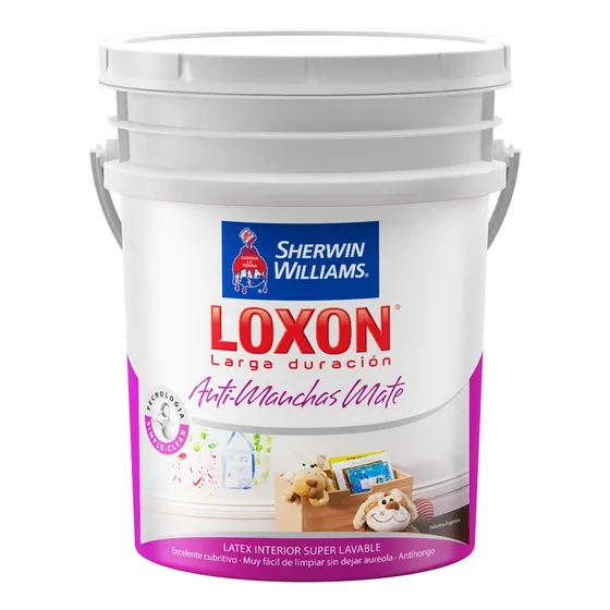 Loxon Antimanchas Lavable Interior Mate 20lt Prestigio