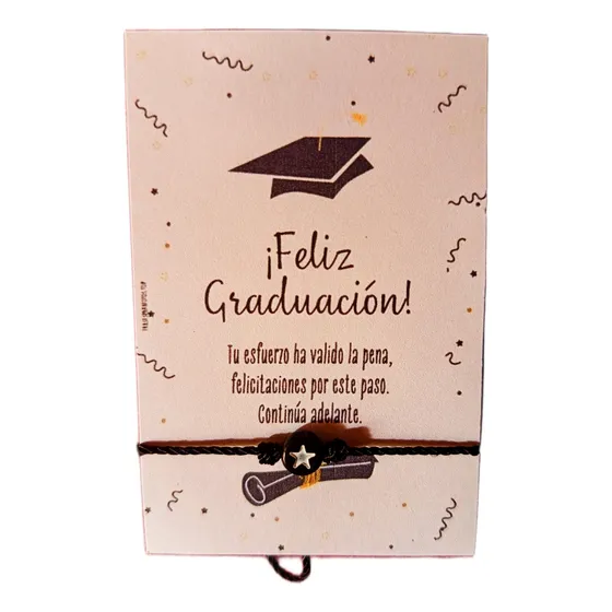 30 Pulseras De Graduación Ajustables, Venta Mayoreo