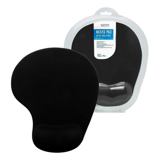 Mouse Pad Ergonômico C/ Apoio Punho Pulso Gel Silicone Exbom Mouse Pad Ergonômico C/ Apoio Punho Pulso Gel Silicone Exbom