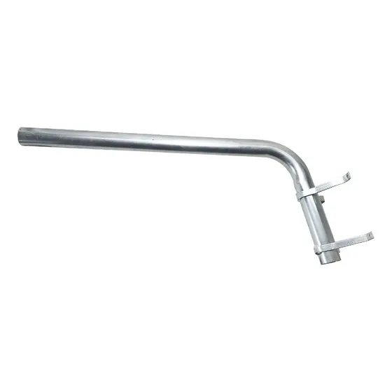 Brazo Soporte Caño Para Luz Luminaria Led Para Calle-galpón