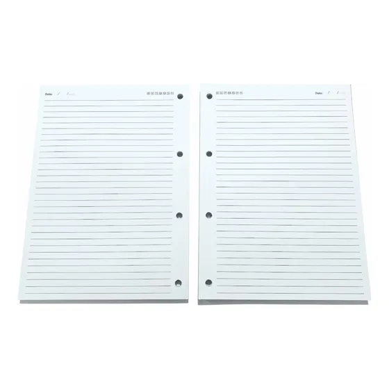 400 Folhas Refil De Caderno Argolado Universitário Fichário
