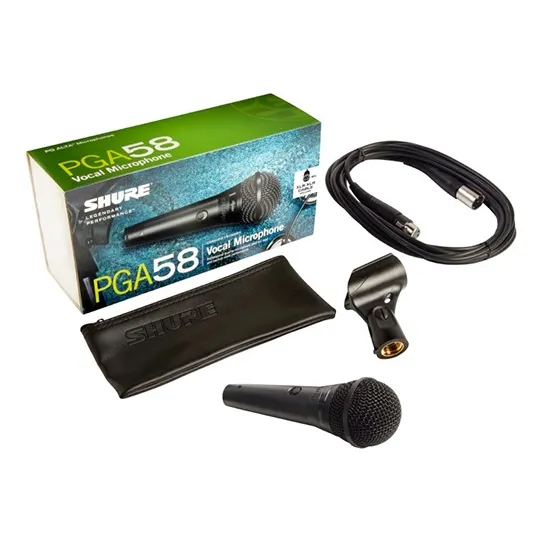 Micrófono Vocal Shure Pga58-xlr Dinámico Cardioide