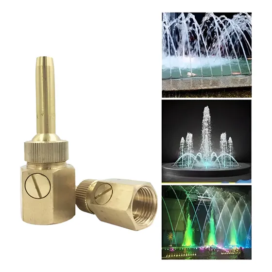 Bico Para Fonte, Chafariz, Lago E Jardim 10mm Rosca De1/2