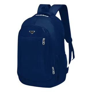 Mochila Bolsa Escolar Masculina Feminina Faculdade BĂĄsica Cor Azul Mochila Bolsa Escolar Masculina Feminina Faculdade BĂĄsica Cor Azul