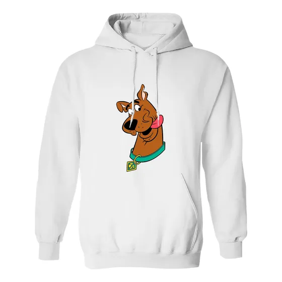 Sudadera Con Gorro Scooby Doo Serie Perrito Cafe