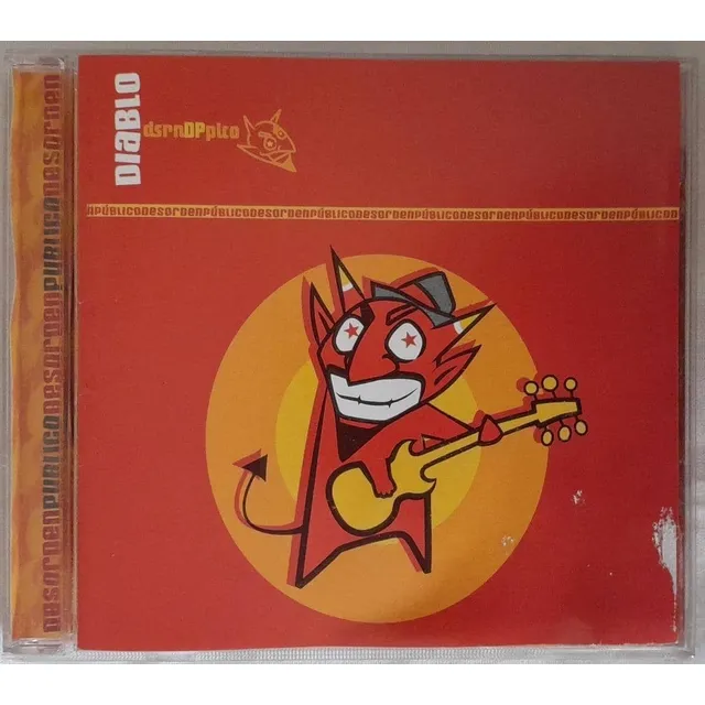 Desorden Público. Diablo. Cd Original Usado. Qqc. Ag.