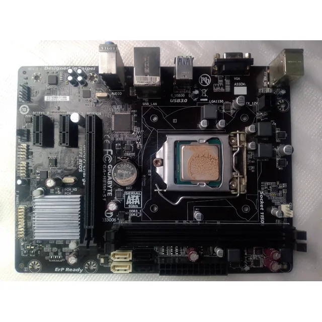 Placa 1150 Ga-h81m-s1 Gigabyte Cuarta Generacion Core I7/5/3