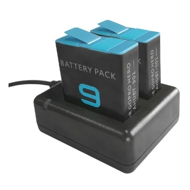 Cargador Dual Usb Compatible Para Baterias Gopro 8 9 10 11