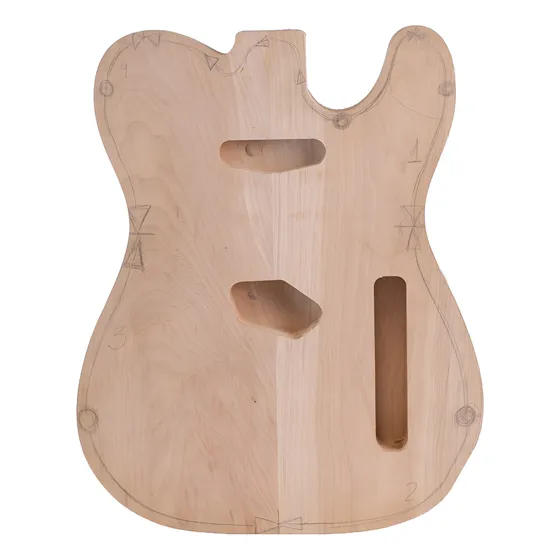 Cuerpo Guitarra Telecaster Lenga Diestro Proyecto Luthier