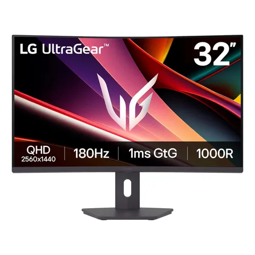 Monitor LG 32gs60qc-b Curvo Gaming 32 Qhd 180 Hz Freesync | Frete