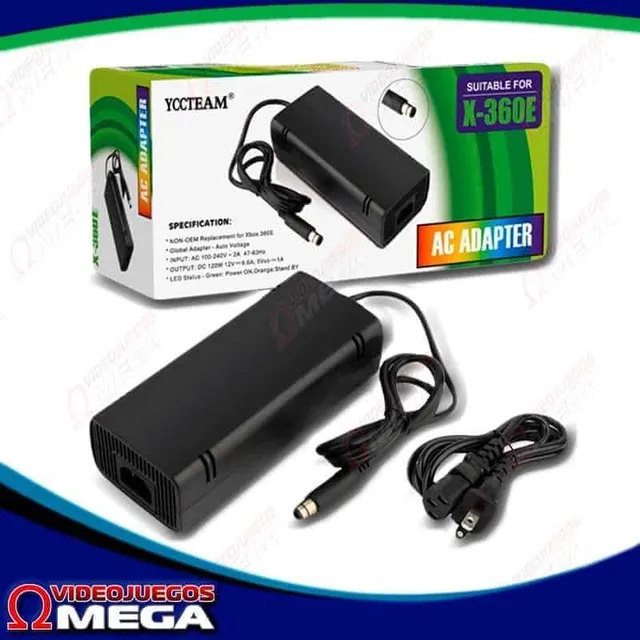 Adaptador De Corriente Xbox 360 E - Costa Rica