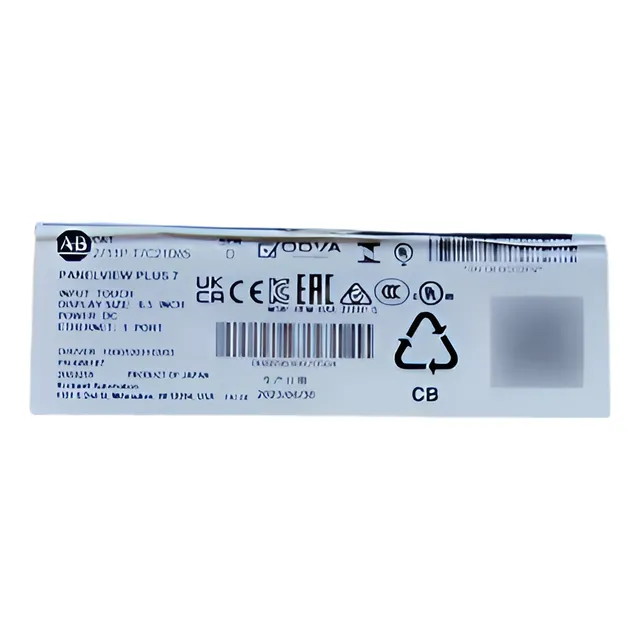 Allen Bradley 2711p-t7c21d8s Panel View Plus 7  6.5  Touch