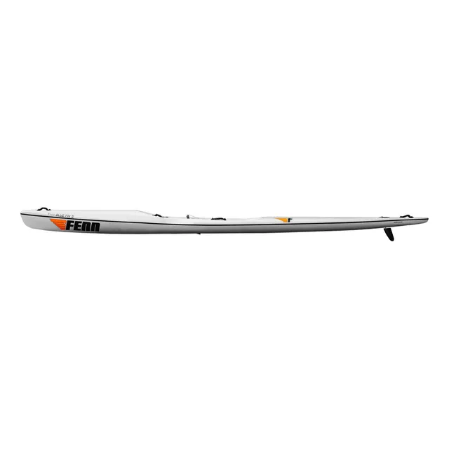 Kayak Fenn Blue-fin S De Fibra De Carbono Color Blanco