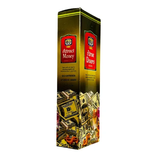 Incienso Hexagonal Atrae Dinero - Tabla Brand