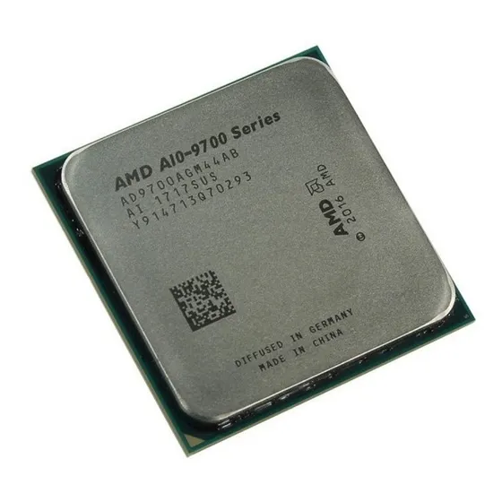 Processador gamer AMD A10-Series A10-9700 AD9700AGM44AB de 4 núcleos e 3.8GHz de frequência com gráfica integrada