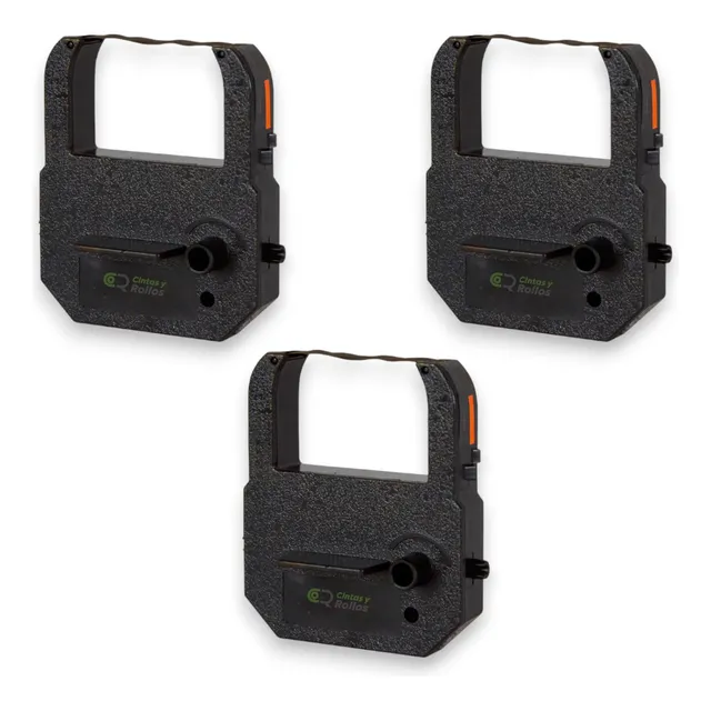 3 Cintas Para Reloj Acroprint Es700 Es900, Lathem 5000, Tp20 Tinta Purpura
