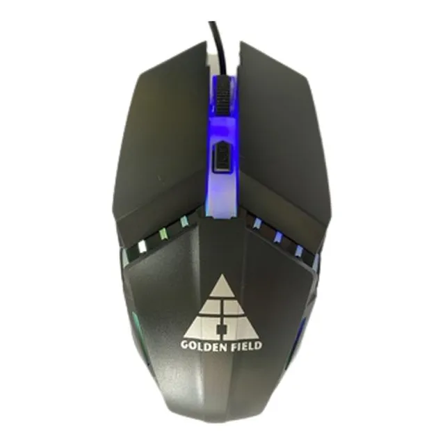 Mouse Gamer Cableado Con Luces Led H-20 Color