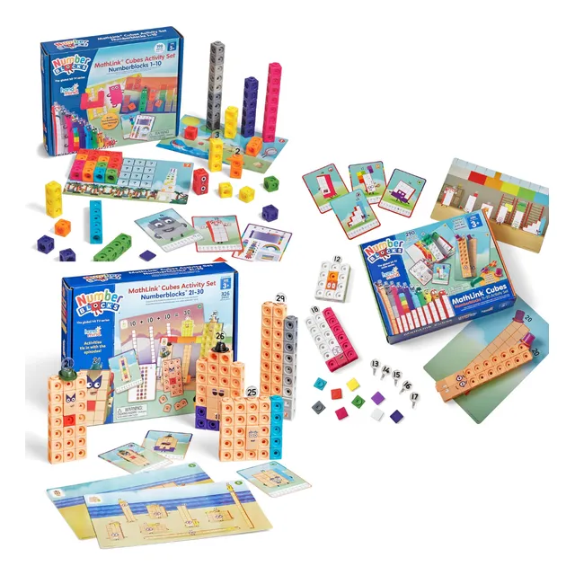 Kit Numberblocks Conjunto De Atividades Cubes Activity Set