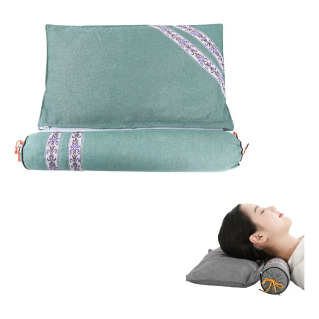 Almohada Cervical Wormwood, Píldora De Moxibustión Extraíble
