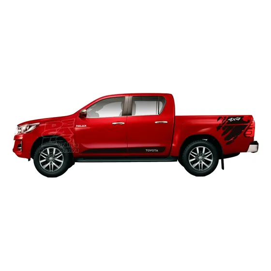 Calco Toyota Hilux 2016 Al 2022 Limited Juego Con Porton
