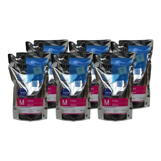 Tinta Epson Stylus Pro Ultrachrome Ds Magenta 6 Pack T7413