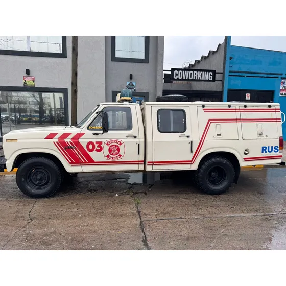 Ford F-250 D/c Ford F-250 D/c Perkins 6 Cilindros, Ford F250 Americana Ex Bomberos, Autobomba, Rescate, Ideal Taller Mòvil