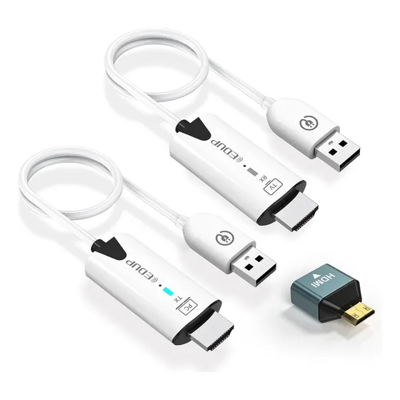 Transmisor Y Receptor Hdmi Inalámbrico 4k 2.4g Y 5g , 50mts