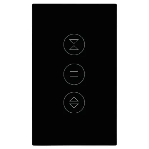 Interruptor De Cortina Inteligente Wifi Bsmart Negro- Bgreat
