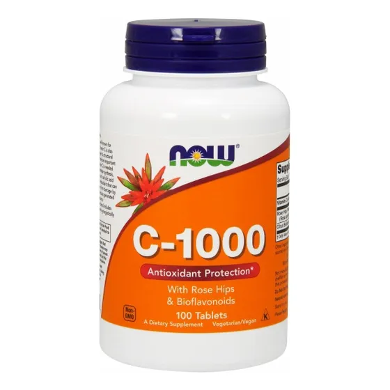 Suplemento De Vitamina C-1000 Con Escaramujo De Now Foods, 1