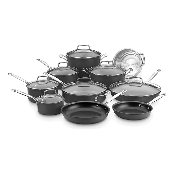 Juego De Ollas Cuisinart Antiadherente 17 Piezas