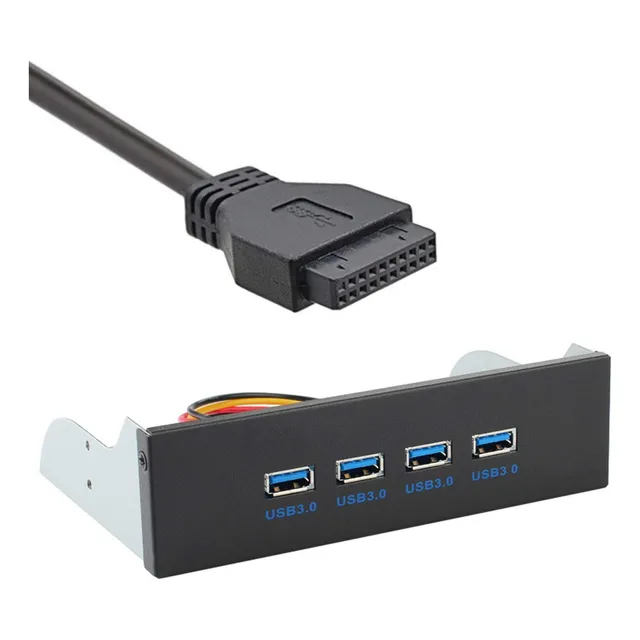 Cy Usb 3.0 Hub 4 Ports Front Panel To Motherboard 20pin