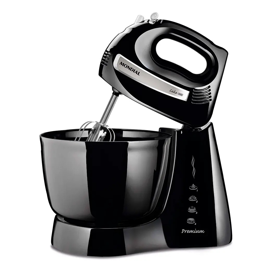 Batedeira Cake Premium, Mondial, 500W - B-50-B Batedeira Cake Premium, Mondial, 500W - B-50-B