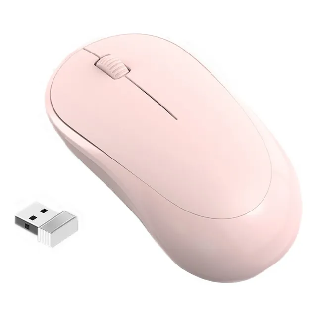 Mouse Inalámbrico Forev Fv 185 Rosa