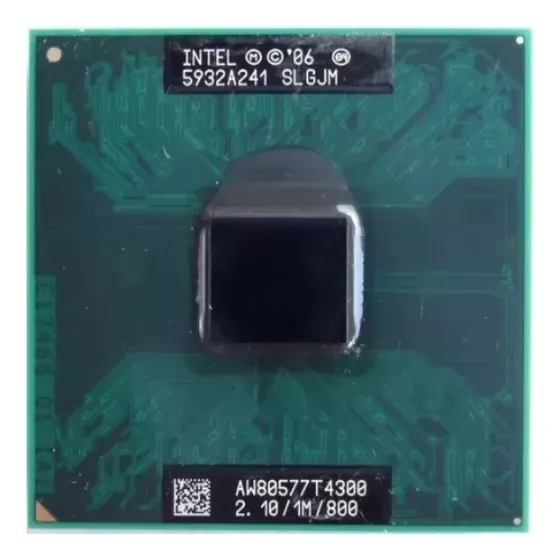 Processador Notebook Intel Dual Core T4300 2.10ghz / 800mhz