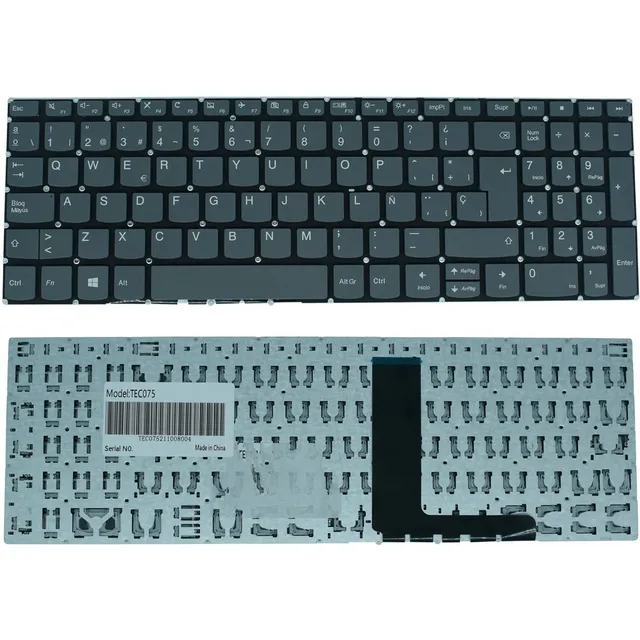 Teclado Para Lenovo 320-15isk 15abr Sin Botón De Encendido